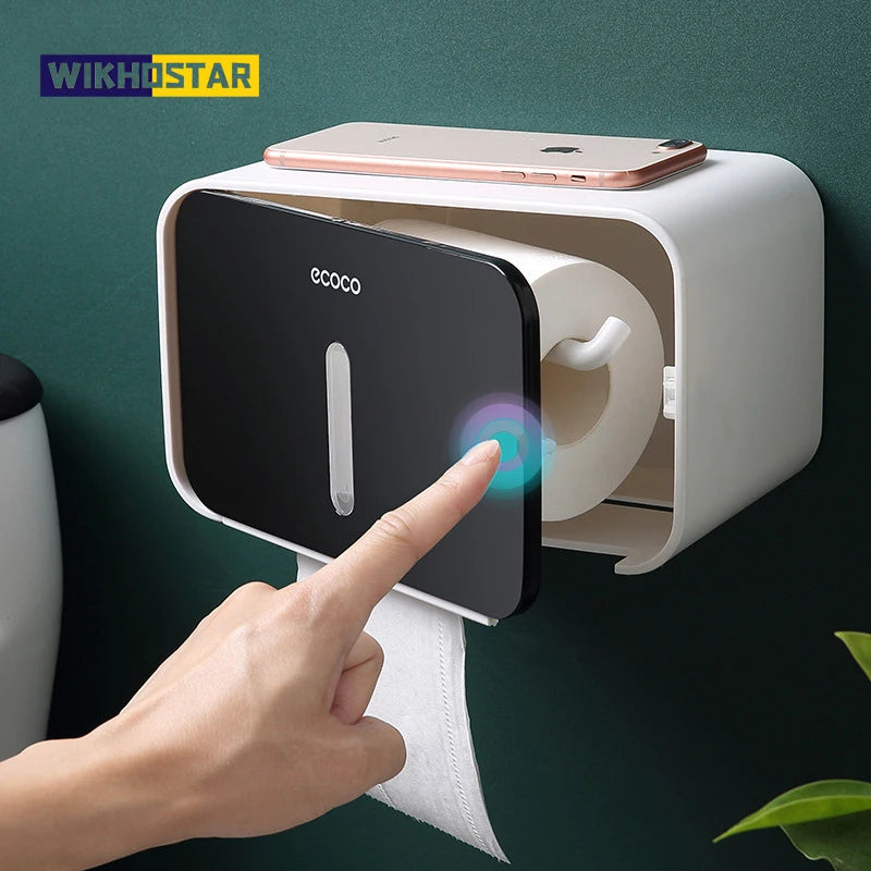 Wall Mounted Paper Towel Box / Toilet Paper Holder