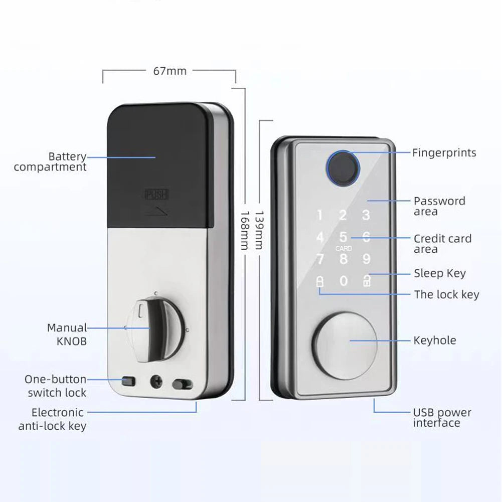 Smart Home Security Door Lock