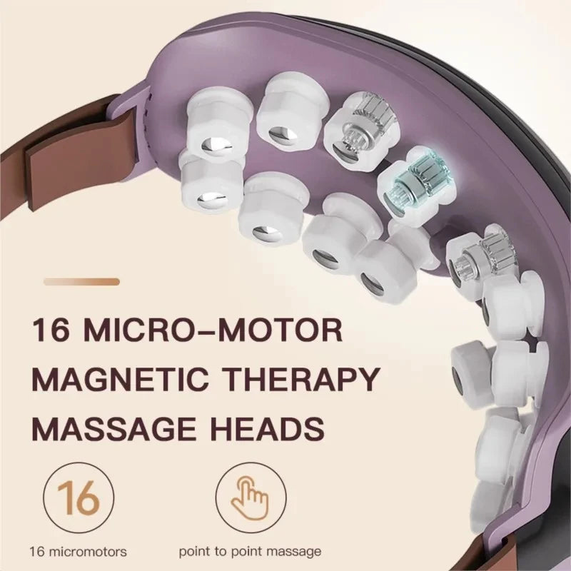 Electric Eye Massager - Bluetooth Eye Massage Glasses