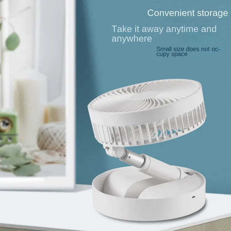 Portable Telescopic Rechargeable Floor Fan