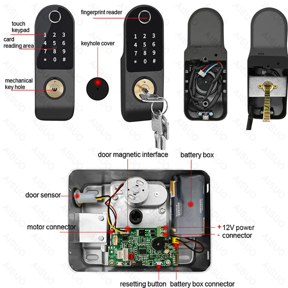 Smart Door Lock - fingerprint & biometric digital lock
