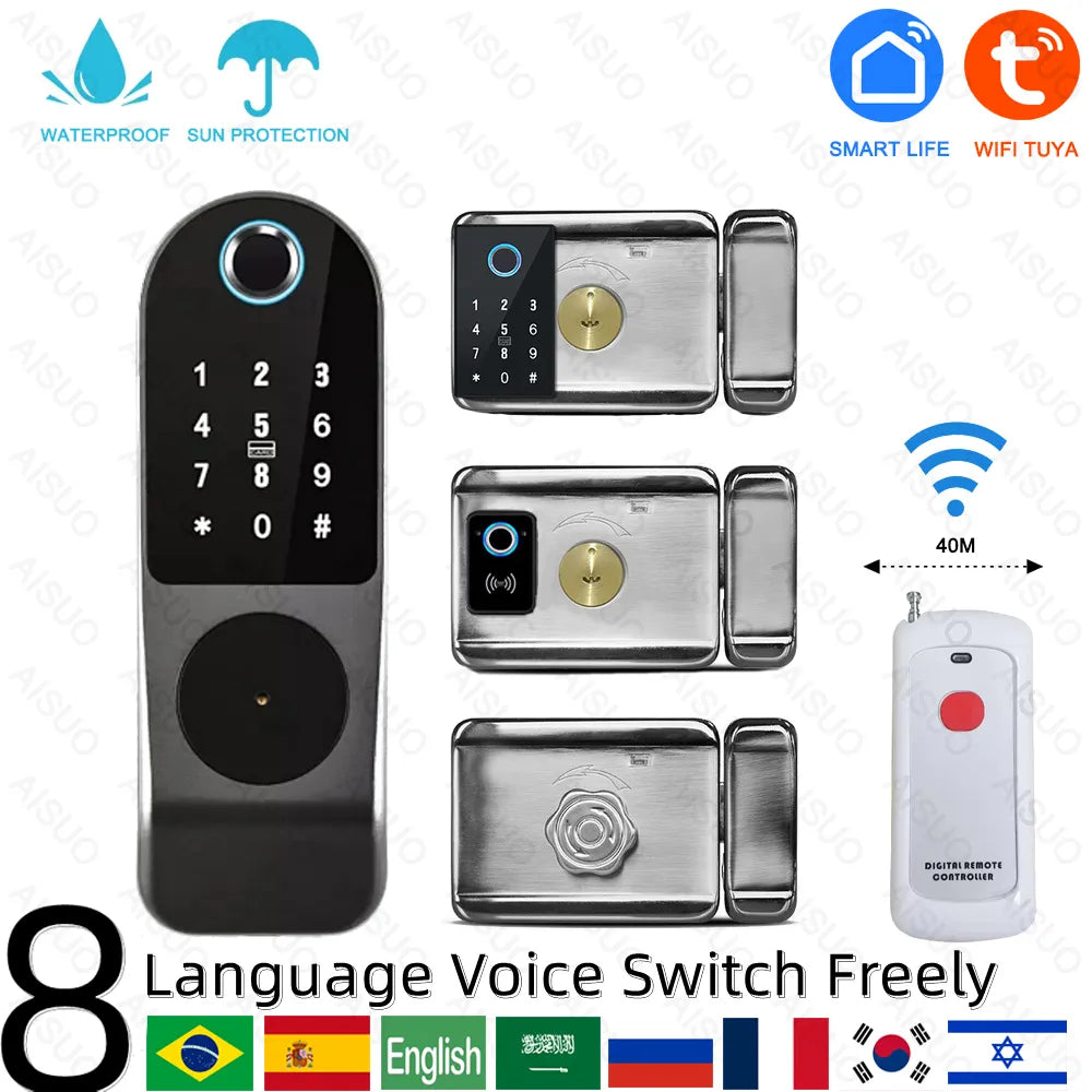 Smart Door Lock - fingerprint & biometric digital lock