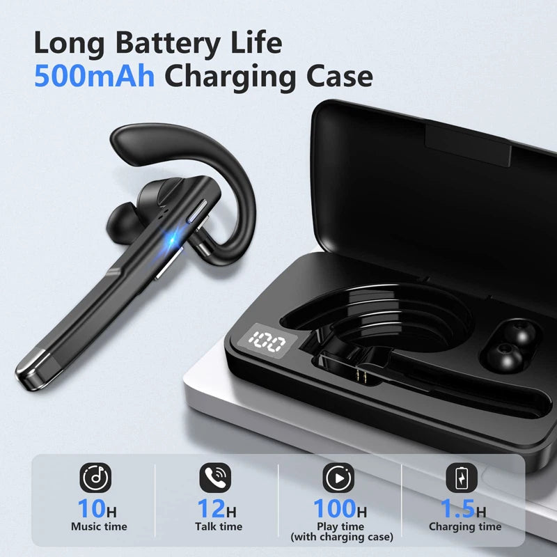 Bluetooth Wireless Headphones With Microphone