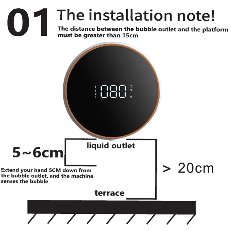 Smart Soap Dispenser - Touchless Motion Sensor Washing Hand Device