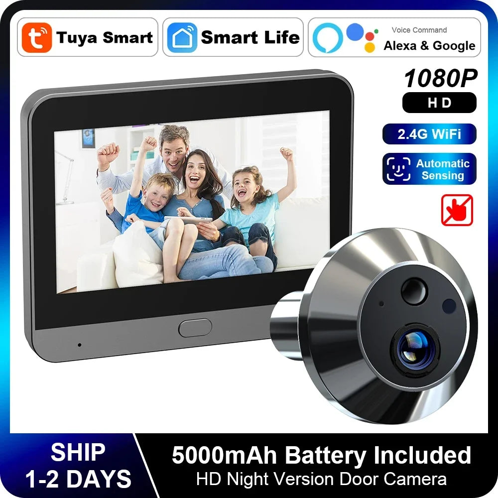 Smart WiFi Automatic Sensing Door Camera