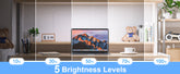 Black table Smart Rechargeable Night Light with touch switch