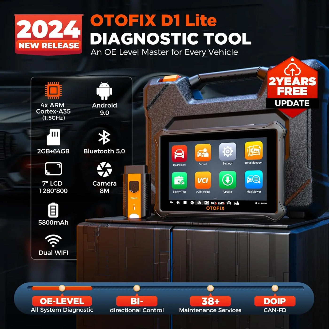 Wireless Bi-Directional Car Diagnostic Tool