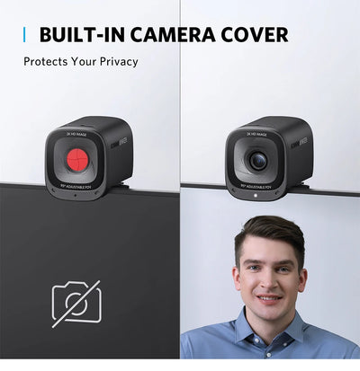 Professional Webcam for Laptop & Desktop Computer