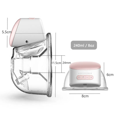 Wearable Hands Free Electric Breast Pump