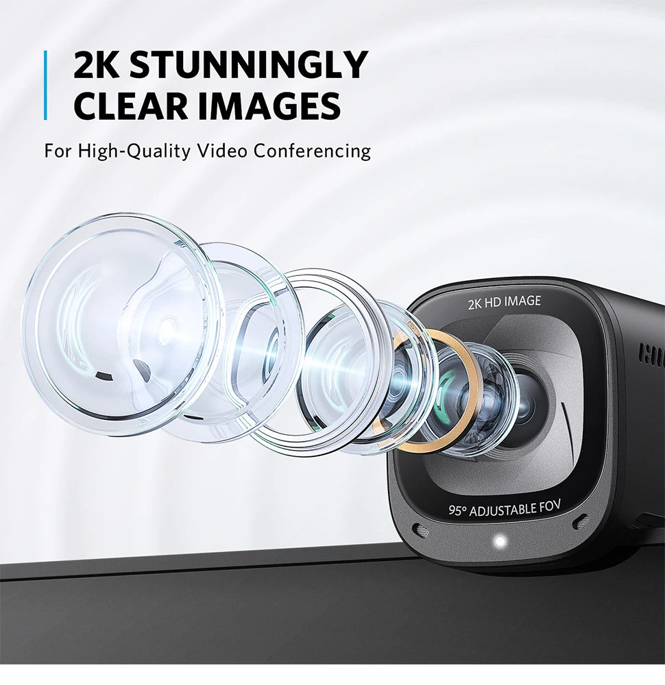 Professional Webcam for Laptop &amp; Desktop Computer