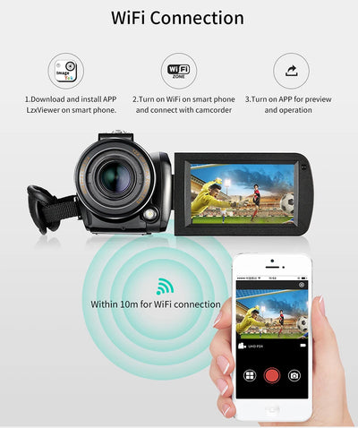 4k Live Streaming Camera / Camcorder - Vlog Camera