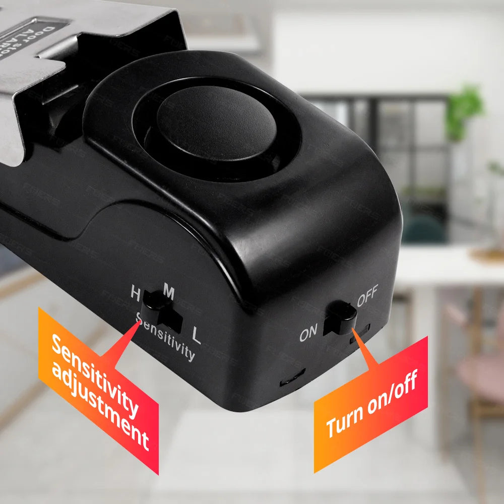 Wireless Door Pressure Stop Alarm System