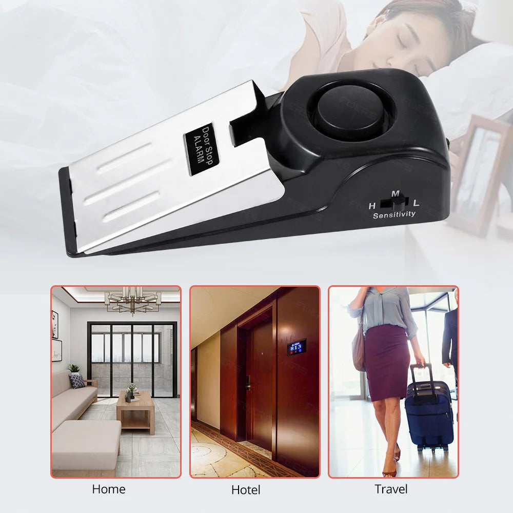 Wireless Door Pressure Stop Alarm System