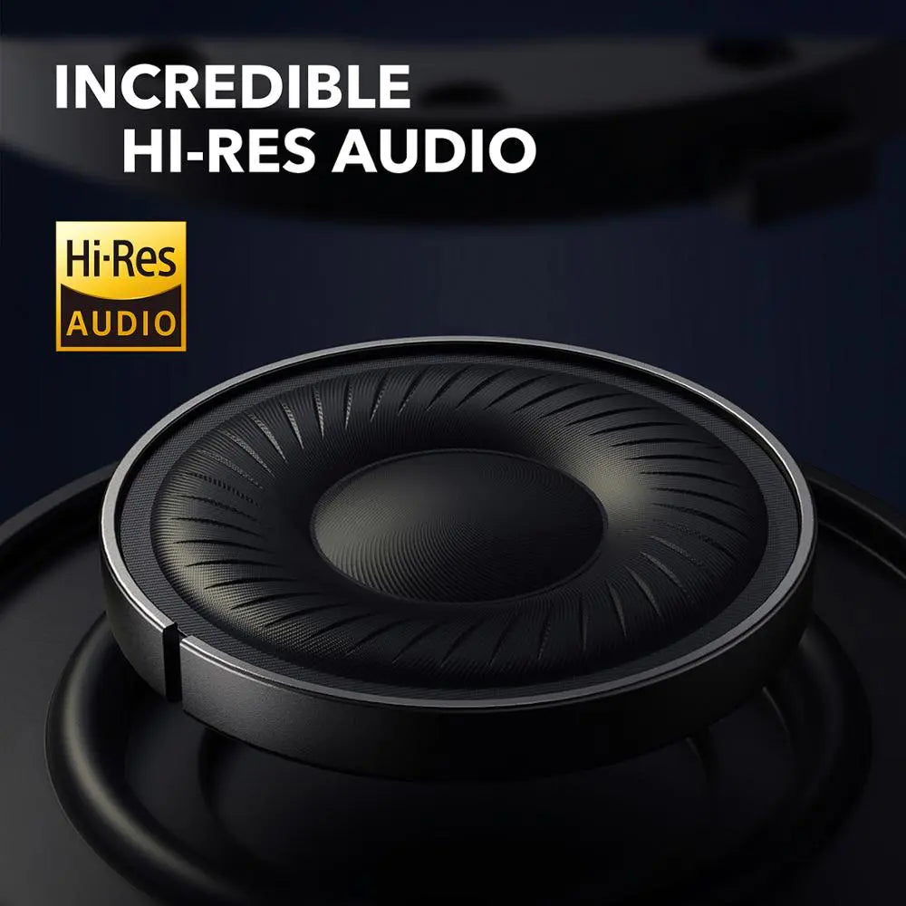 Active Noise Cancelling Headphones, Wireless Over-Ear Bluetooth