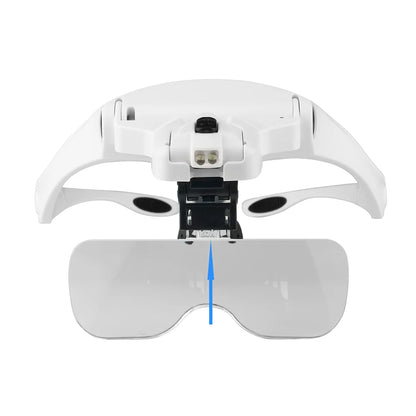 LED Illuminated Magnifying Reading Glasses