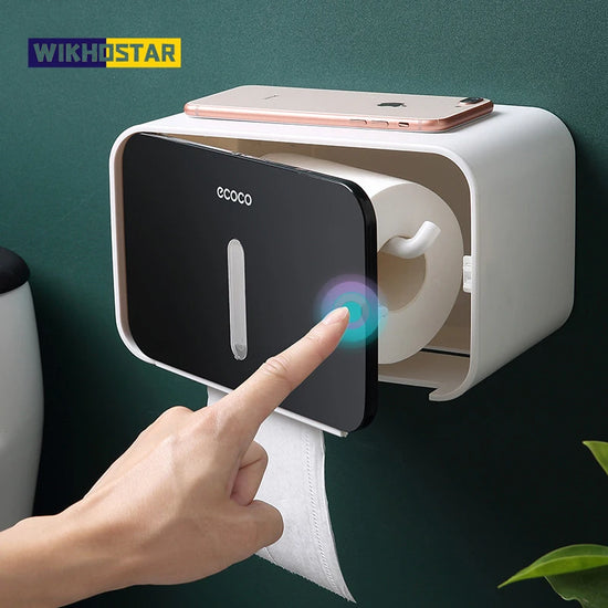 Wall Mounted Paper Towel Box / Toilet Paper Holder