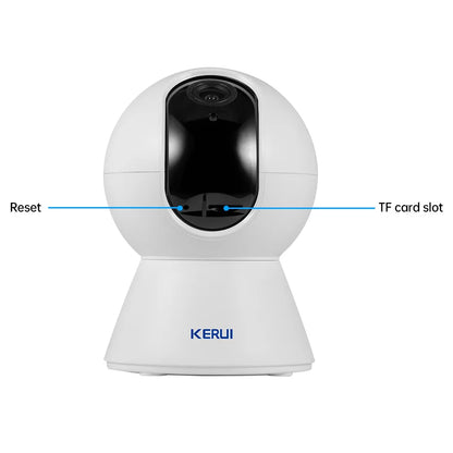 Smart Indoor Wireless Security Camera With Auto Tracking