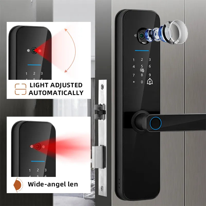 Electronic Smart Door Lock With Camera