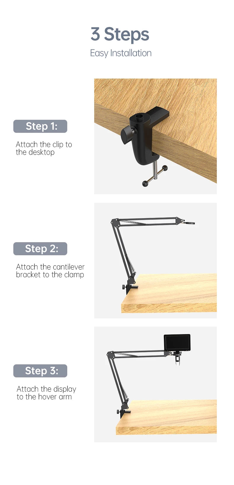 Flexible Microscope Arm Stand