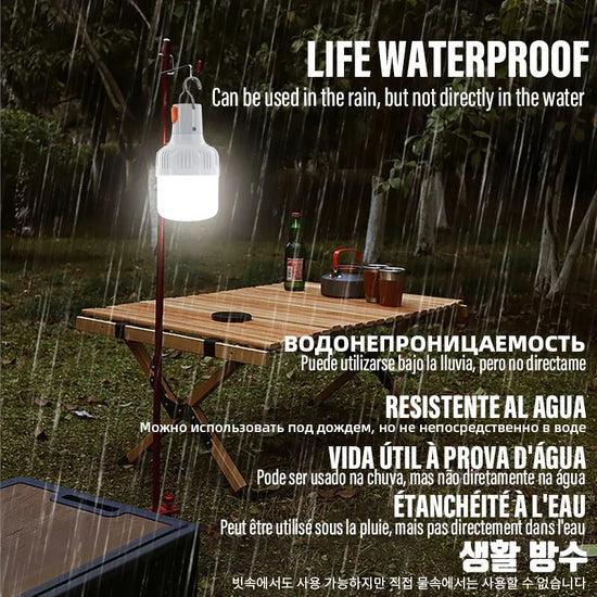 Outdoor USB Rechargeable LED Lamp