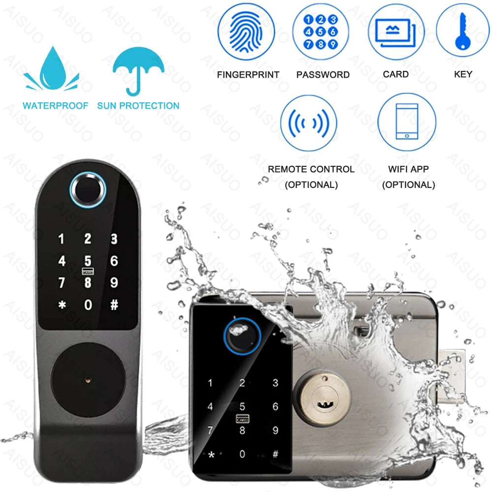 Smart Door Lock - fingerprint &amp; biometric digital lock