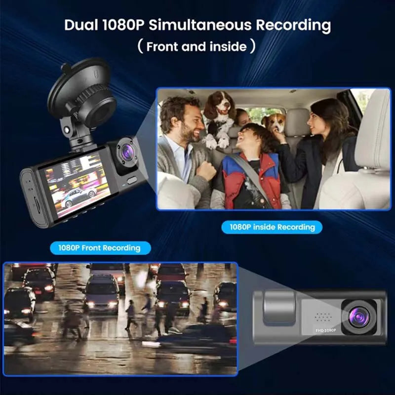 Portable Dash Cam Recorder W/ Night Vision