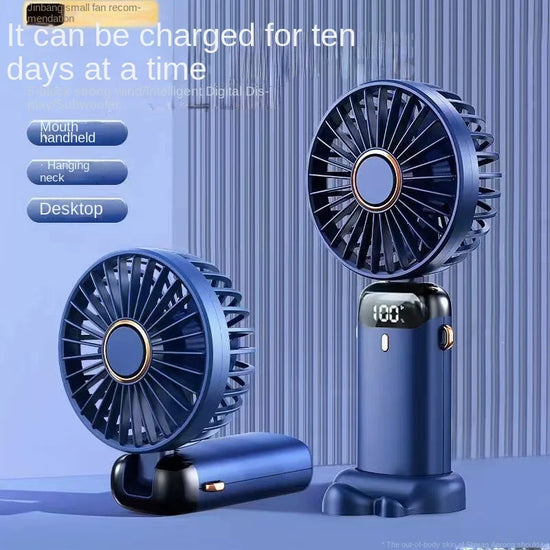 Portable Foldable Handheld  Reachargeable Fan