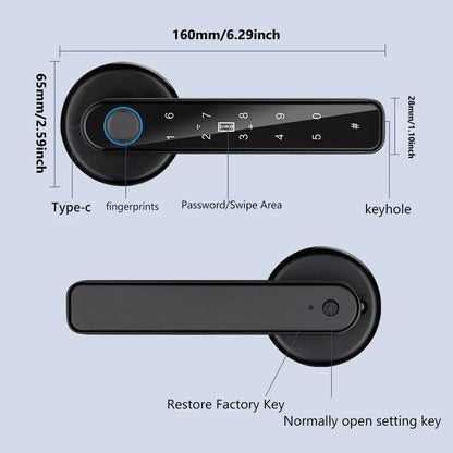Smart Door Locks - Biometric &amp; Fingerprint intelligent Lock