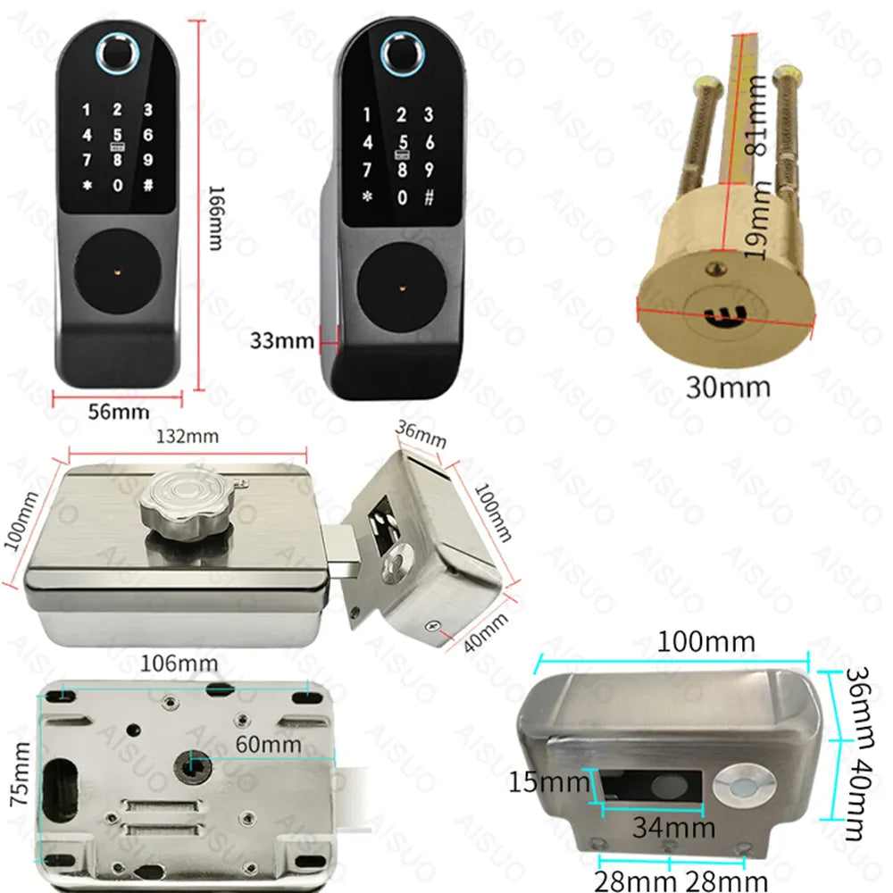 Smart Door Lock - fingerprint &amp; biometric digital lock