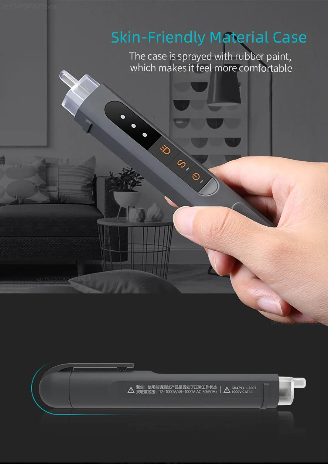 Mini Electric Test Pen - Cordless Electricity Detector