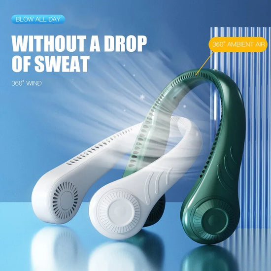 Portable Neck Rechargeable Fan