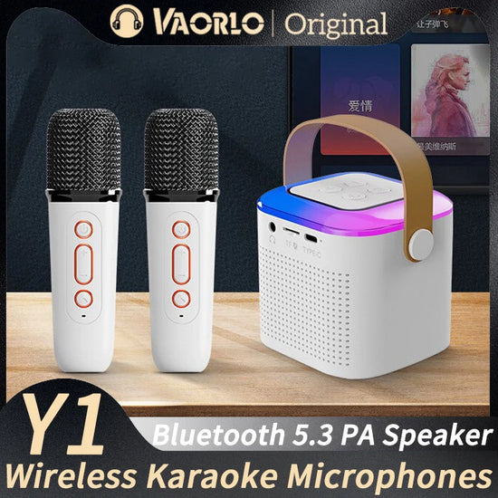 RBG Wireless Karaoke Machine - Dual Microphone