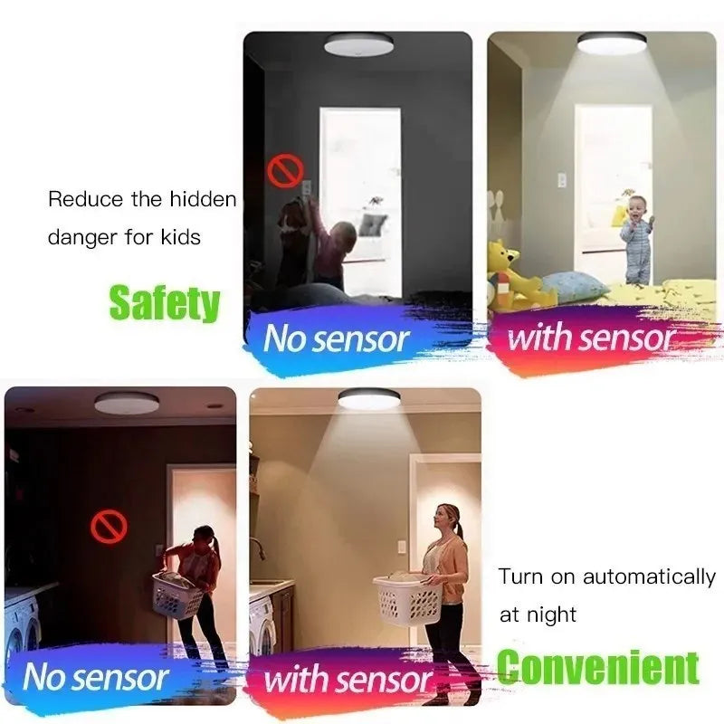 Motion Sensor LED Ceiling Light