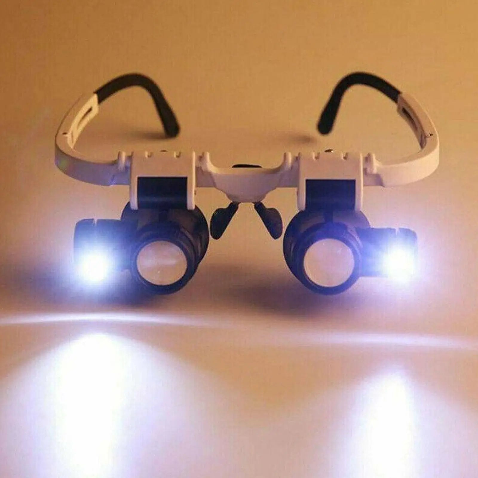 Watch &amp; Jeweler Repair Magnifier Head-Mounted Eye Glasses