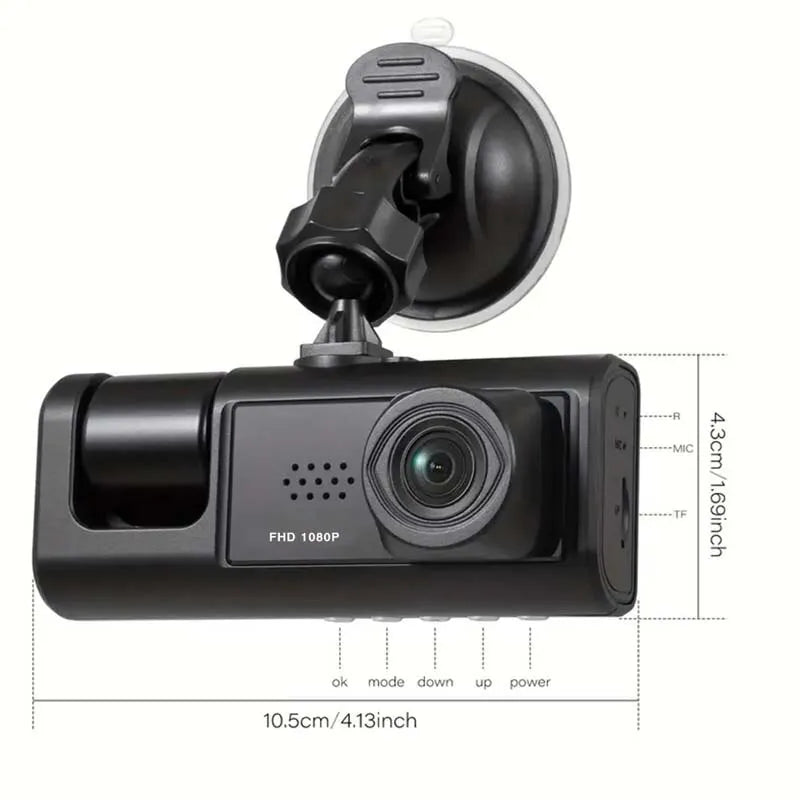 Portable Dash Cam Recorder W/ Night Vision