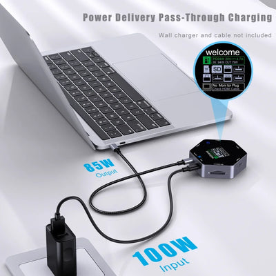 USB HUB Docking Station - Type-C 4k Smart Display
