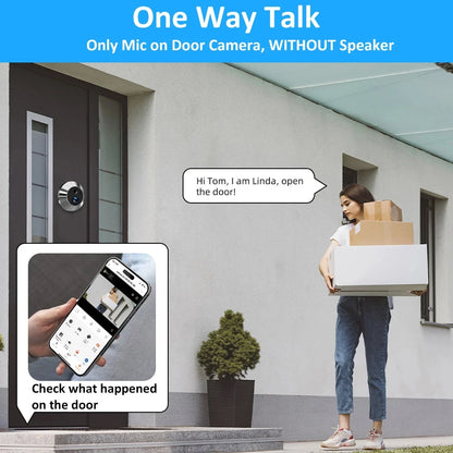 Smart WiFi Automatic Sensing Door Camera