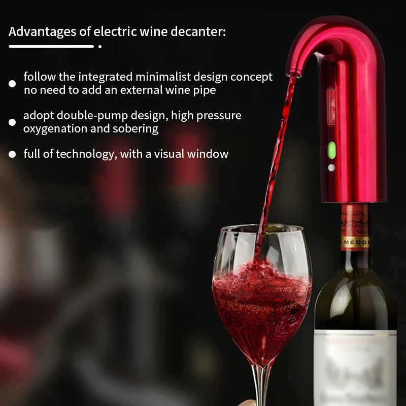 Electric Wine Aerator &amp; Dispenser