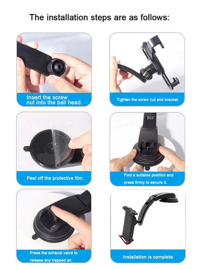 Car Mount Holder for Tablet &amp; Phones
