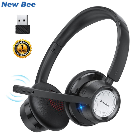 Wireless Headphones with Microphone