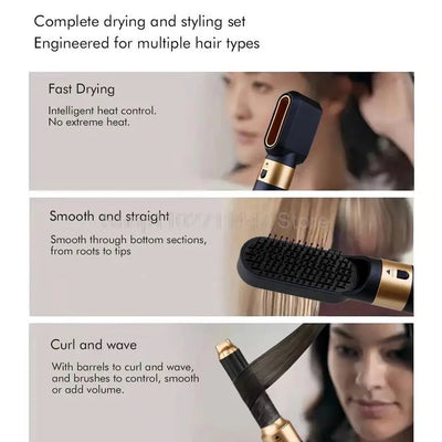 Professional Curling Iron For Dyson Airwrap - 5 in 1 Hair Care Set