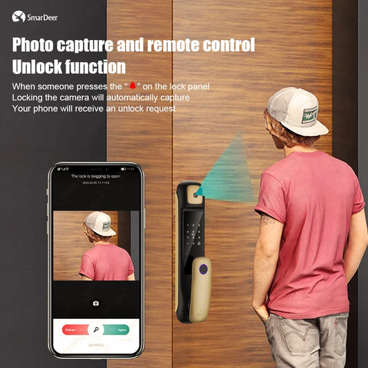 Automatic Fingerprint Lock with Camera