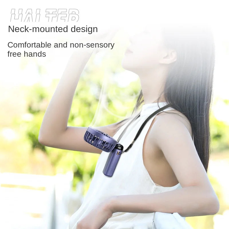 Portable Foldable Handheld  Reachargeable Fan