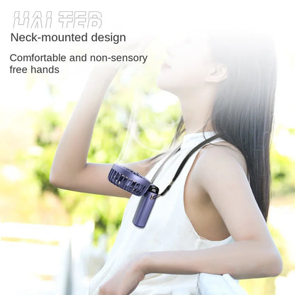 Portable Foldable Handheld  Reachargeable Fan
