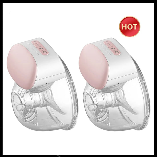 Portable, hands-free electric milk pump.