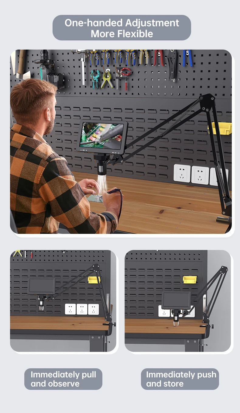 Flexible Microscope Arm Stand