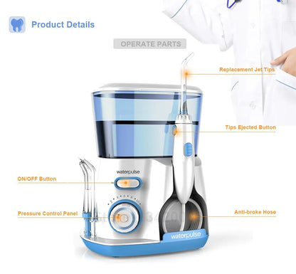 Electric Dental Flosser - Water pulse V300G Oral Irrigator