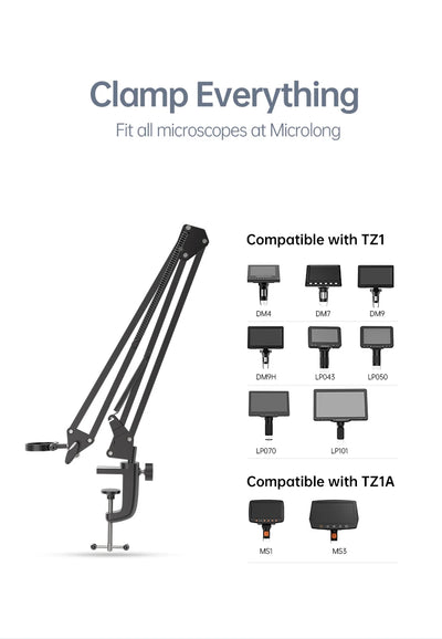 Flexible Microscope Arm Stand