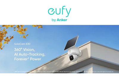 Outdoor Solar Powered 360° Surveillance Security Camera