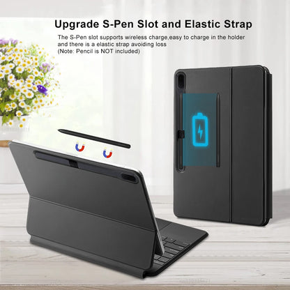 Samsung Galaxy Tab S7 S8 S9 Plus Keyboard Magnetic Case